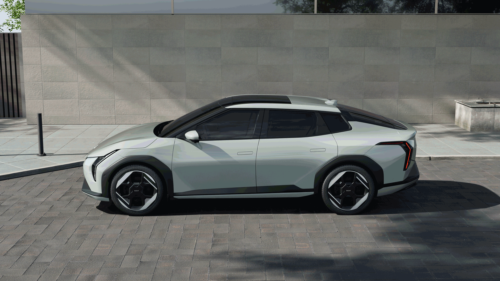 Kia EV4 saloon - side